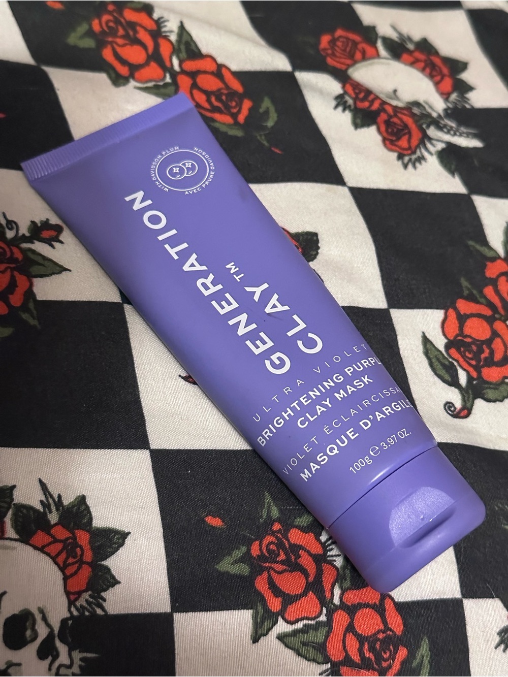 Generation Clay Ultra Violet Purple Brightening Clay Mask new sealed 3.97 oz.